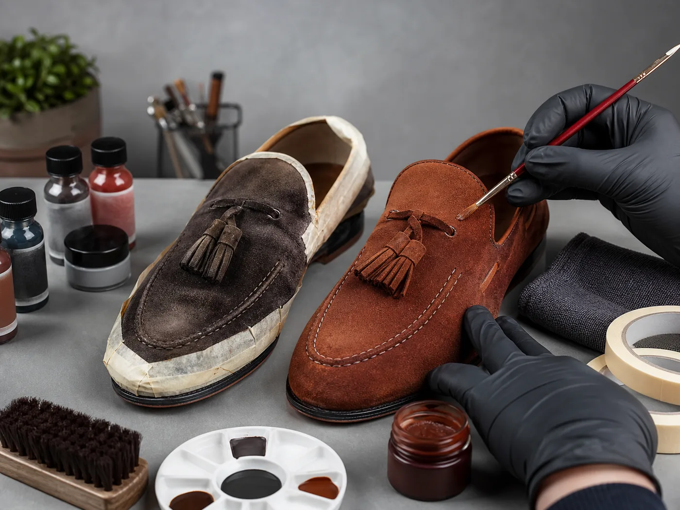 Suede & Nubuck Re-Coloring